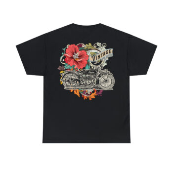 Vintage Motorcycle Logo -Unisex Heavy Cotton Tee men’s womans gift