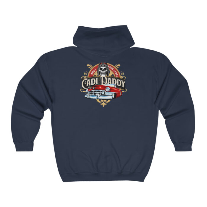 Cadi Daddy-Unisex Heavy Blend Full Zip Hooded Sweatshirt - Image 8