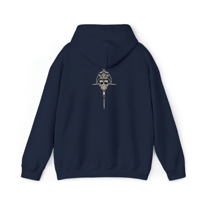 Scroll Skull- Unisex Heavy Blend Hooded Sweatshirt - Image 30