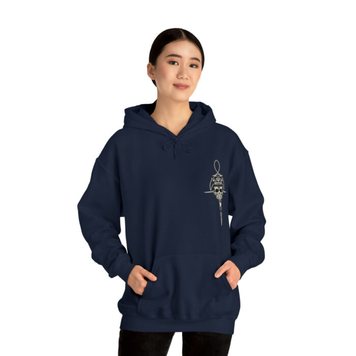 Scroll Skull- Unisex Heavy Blend Hooded Sweatshirt - Image 31