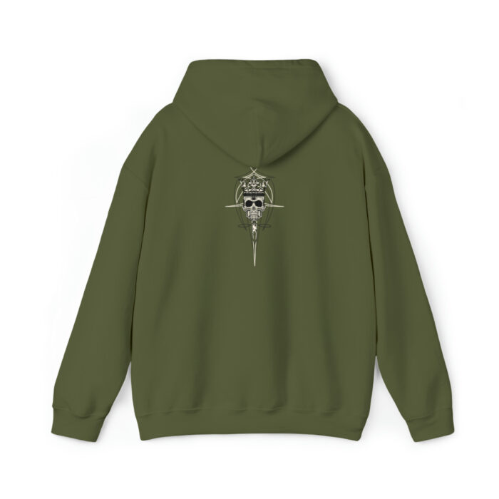 Scroll Skull- Unisex Heavy Blend Hooded Sweatshirt - Image 16