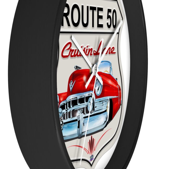 Route 50 Cadillac -Wall Clock gift - Image 5