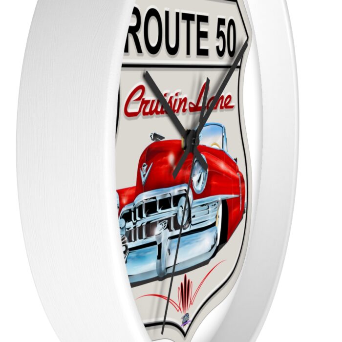 Route 50 Cadillac -Wall Clock gift - Image 8