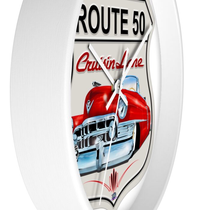 Route 50 Cadillac -Wall Clock gift - Image 11