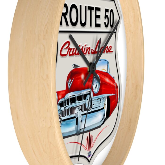Route 50 Cadillac -Wall Clock gift - Image 14