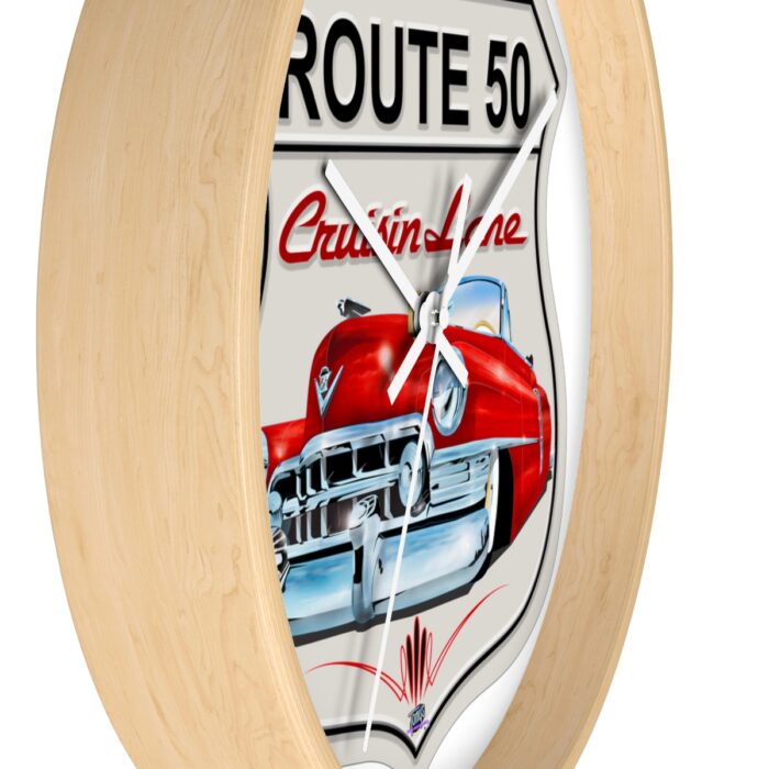Route 50 Cadillac -Wall Clock gift - Image 17