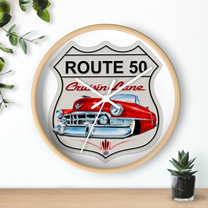 Route 50 Cadillac -Wall Clock gift - Image 18