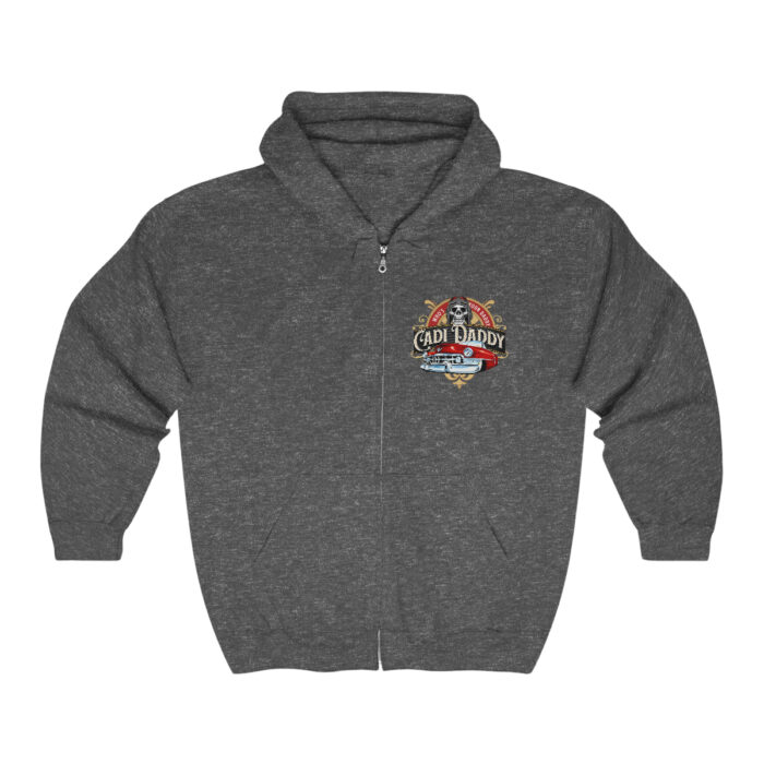 Cadi Daddy-Unisex Heavy Blend Full Zip Hooded Sweatshirt - Image 5