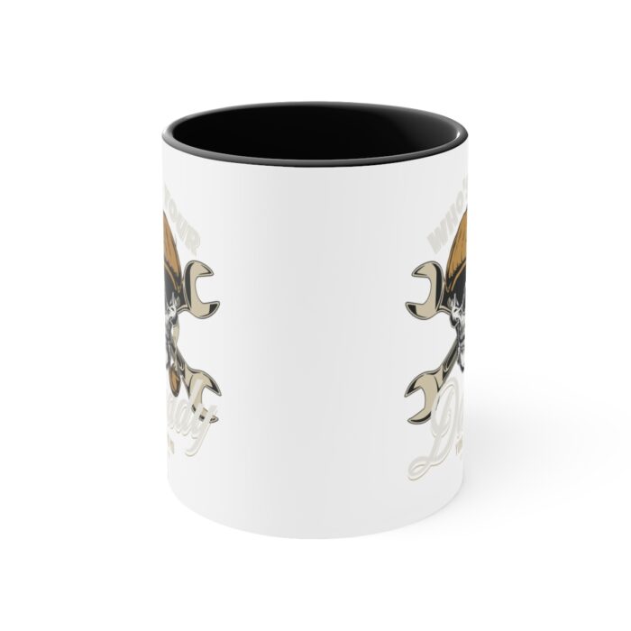 Who's your Daddy -Accent Coffee Mug, 11oz - Image 5