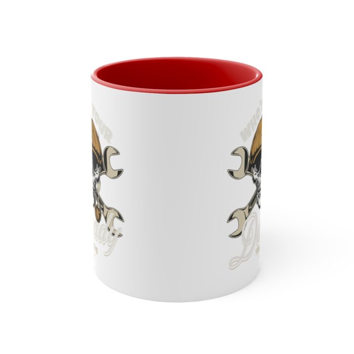 Who's your Daddy -Accent Coffee Mug, 11oz - Image 2