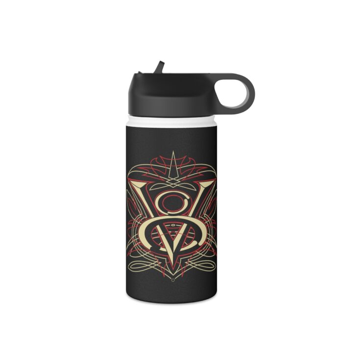 V8- Mens gift Stainless Steel Water Bottle, Standard Lid - Image 11
