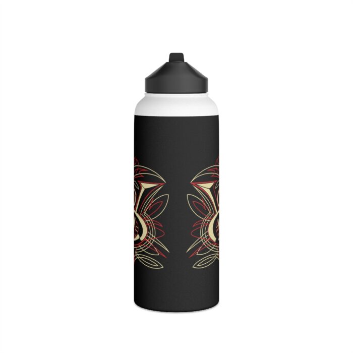 V8- Mens gift Stainless Steel Water Bottle, Standard Lid - Image 2