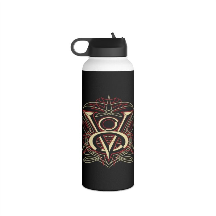 V8- Mens gift Stainless Steel Water Bottle, Standard Lid - Image 4
