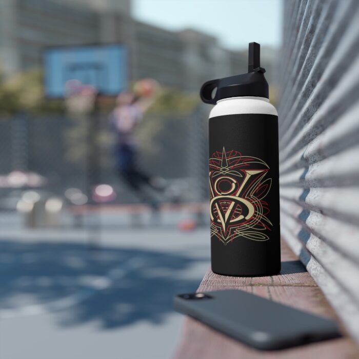 V8- Mens gift Stainless Steel Water Bottle, Standard Lid - Image 6