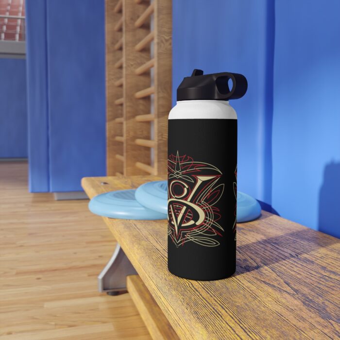 V8- Mens gift Stainless Steel Water Bottle, Standard Lid - Image 7