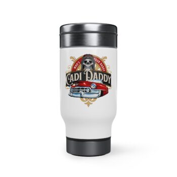 Cadi Daddy-Stainless Steel Travel Mug with Handle, 14oz