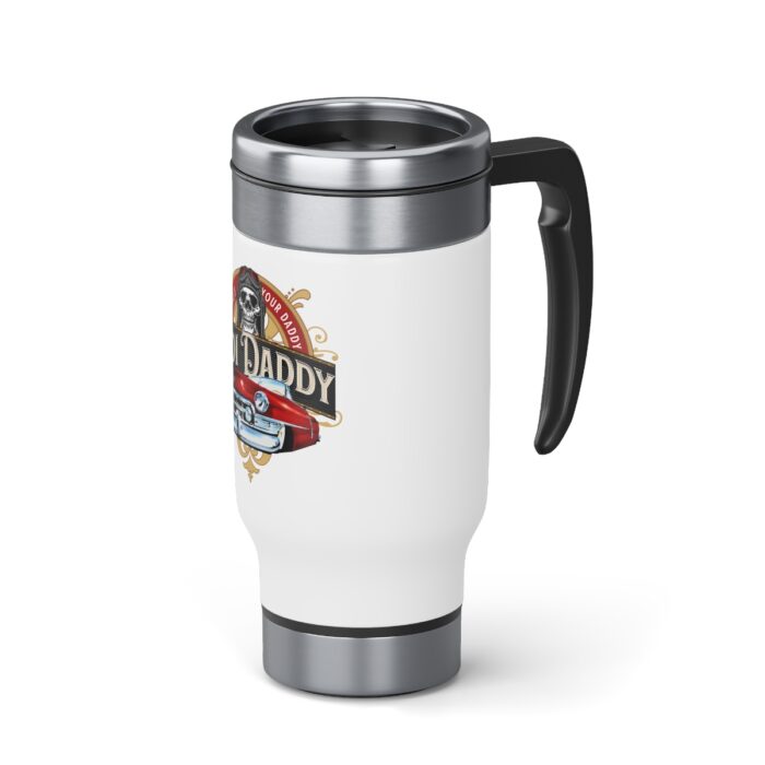 Cadi Daddy-Stainless Steel Travel Mug with Handle, 14oz - Image 5