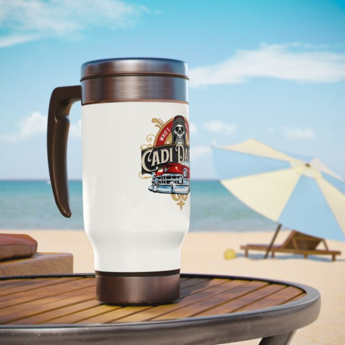 Cadi Daddy-Stainless Steel Travel Mug with Handle, 14oz - Image 6
