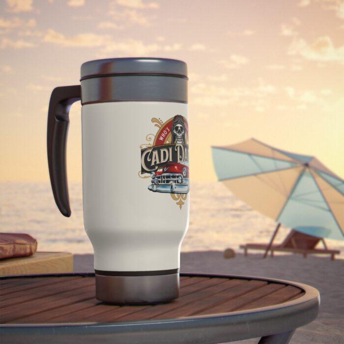 Cadi Daddy-Stainless Steel Travel Mug with Handle, 14oz - Image 7