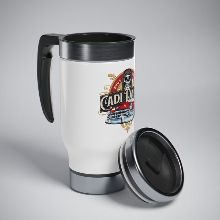Cadi Daddy-Stainless Steel Travel Mug with Handle, 14oz - Image 8