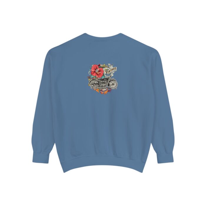Vintage motorcycle -Unisex Garment-Dyed Sweatshirt Route 66 gift dad - Image 90