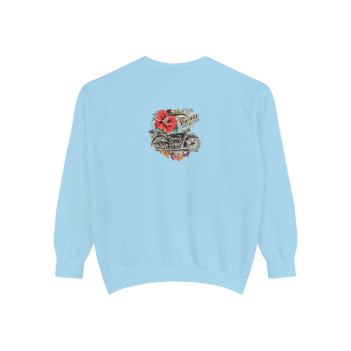 Vintage motorcycle -Unisex Garment-Dyed Sweatshirt Route 66 gift dad - Image 74