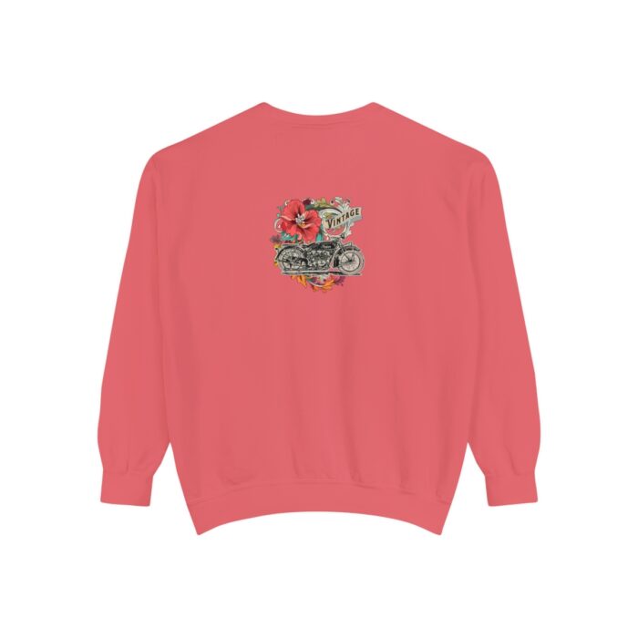 Vintage motorcycle -Unisex Garment-Dyed Sweatshirt Route 66 gift dad - Image 130
