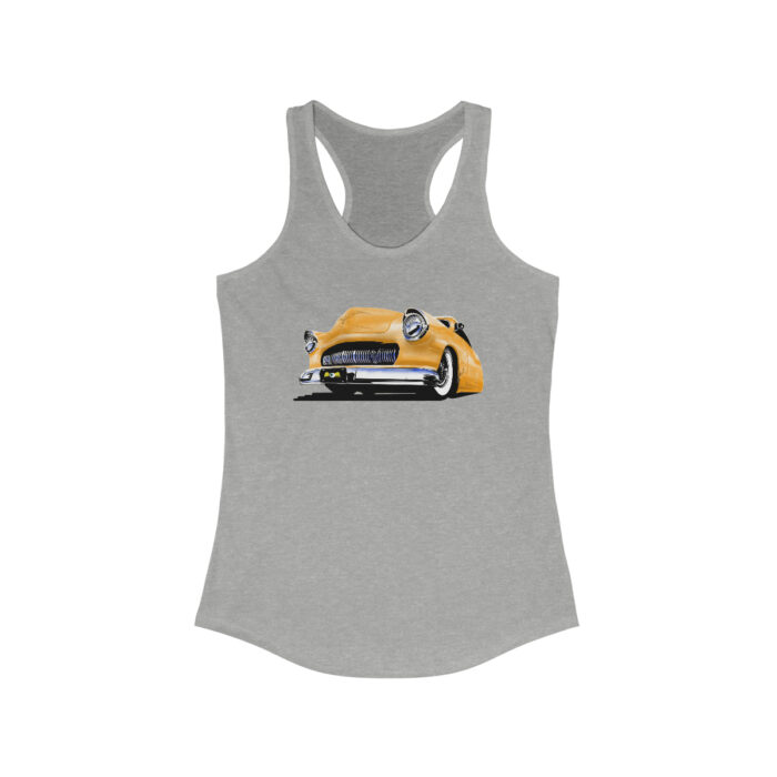 Yellow Merc Women's Ideal Racerback Tank - Image 2