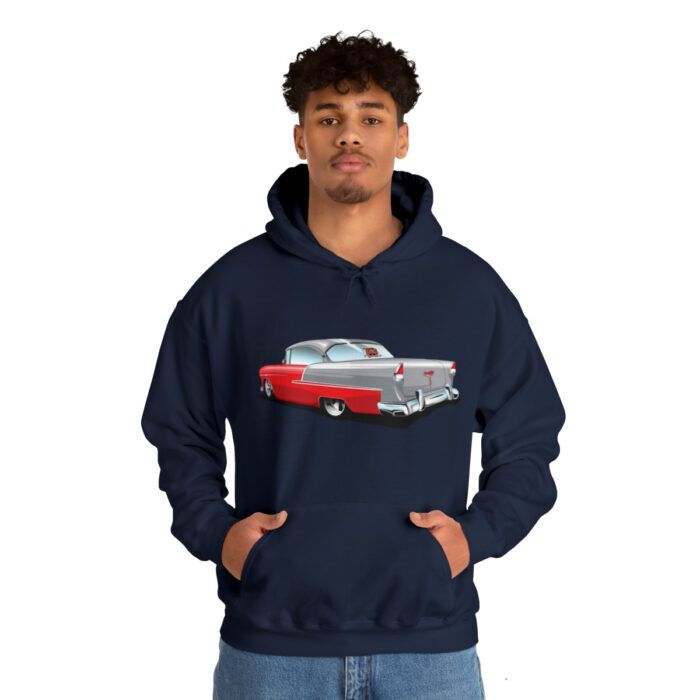 55 chevy ,Unisex Heavy Blend Hooded Sweatshirt - Image 6