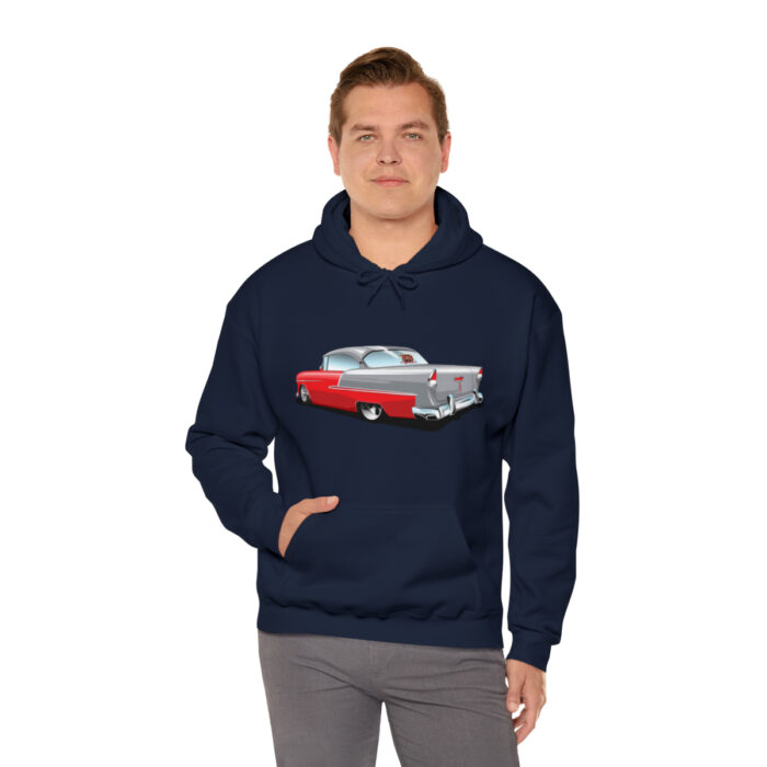 55 chevy ,Unisex Heavy Blend Hooded Sweatshirt - Image 8