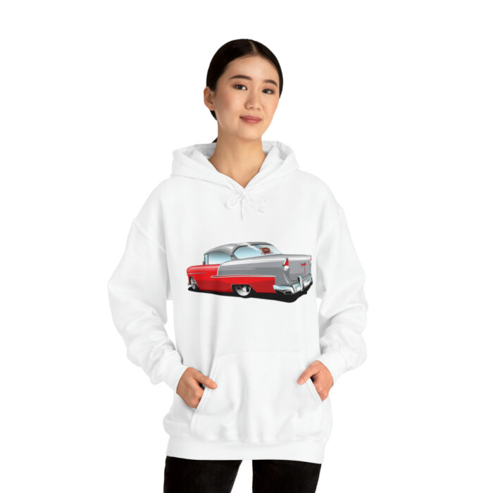55 chevy ,Unisex Heavy Blend Hooded Sweatshirt - Image 14