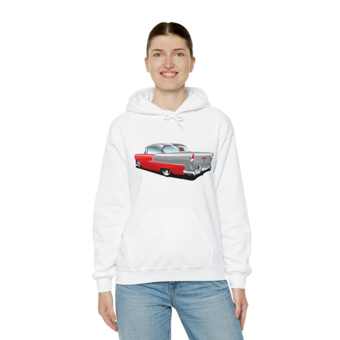 55 chevy ,Unisex Heavy Blend Hooded Sweatshirt - Image 16