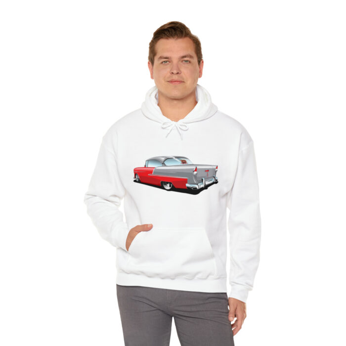 55 chevy ,Unisex Heavy Blend Hooded Sweatshirt - Image 17