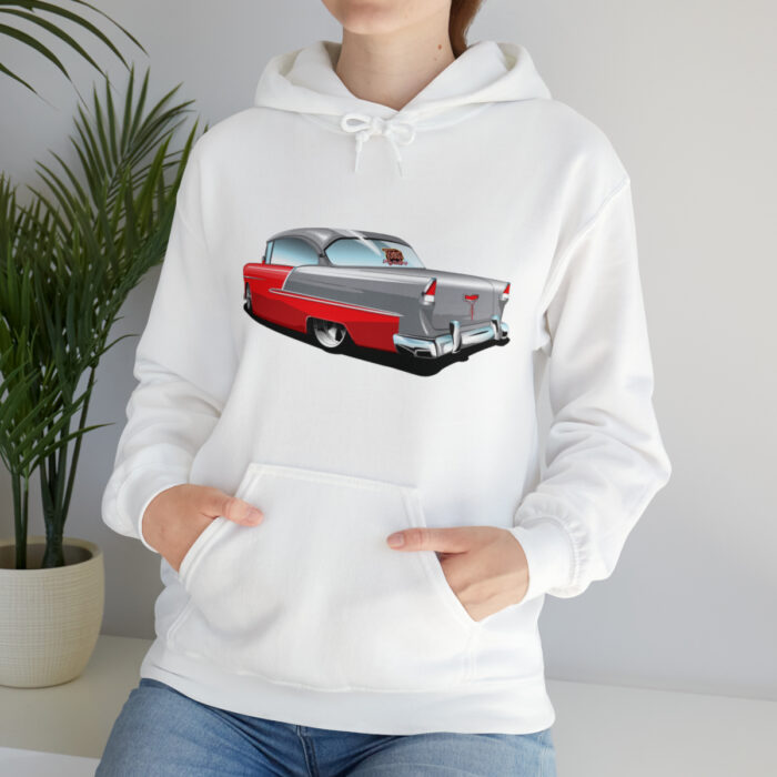 55 chevy ,Unisex Heavy Blend Hooded Sweatshirt - Image 18