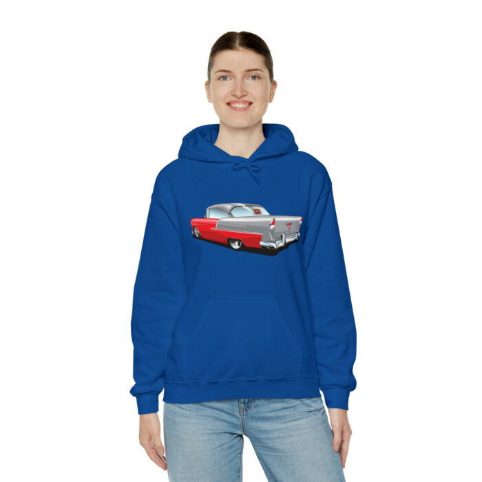 55 chevy ,Unisex Heavy Blend Hooded Sweatshirt - Image 34