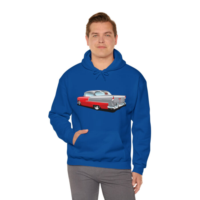 55 chevy ,Unisex Heavy Blend Hooded Sweatshirt - Image 35