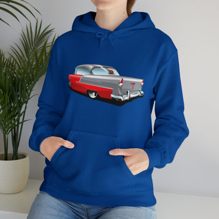 55 chevy ,Unisex Heavy Blend Hooded Sweatshirt - Image 36