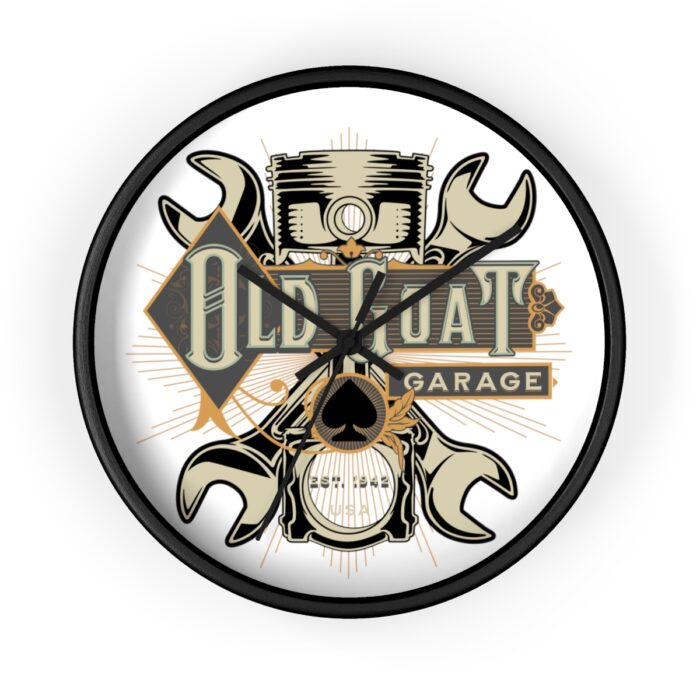Old Goat Garage-Wall Clock - Image 2