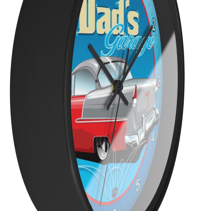 Dads Garage 55-Wall Clock - Image 2