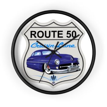 Copy of Copy of Copy of Route 50 Merc -Wall Clock gift
