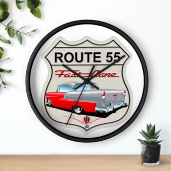Route 55 Chevy -Wall Clock Gift