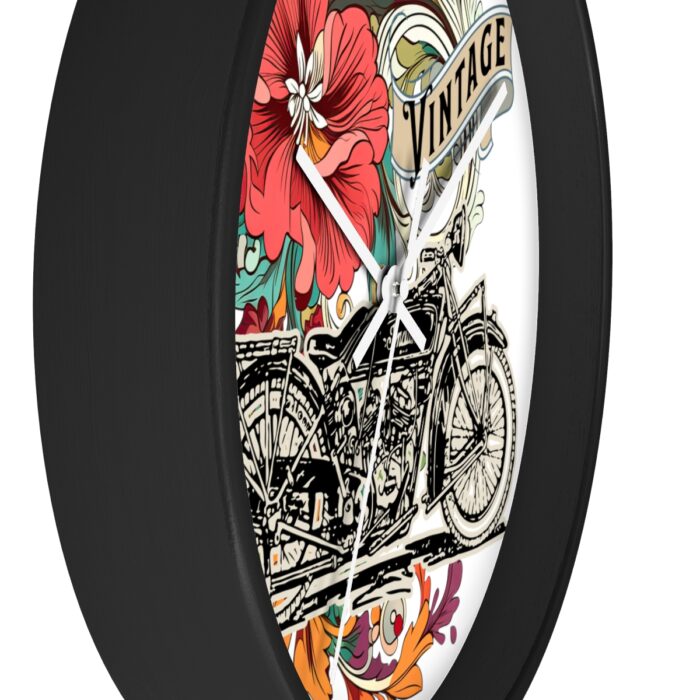 Vintage Motorcycle -Wall Clock - Image 5