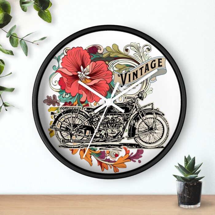Vintage Motorcycle -Wall Clock - Image 6