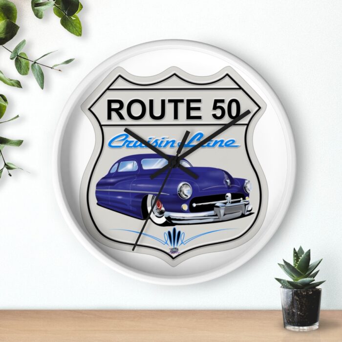 Copy of Copy of Copy of Route 50 Merc -Wall Clock gift - Image 9