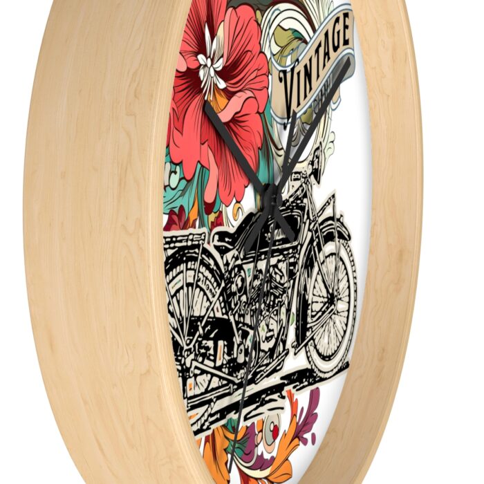 Vintage Motorcycle -Wall Clock - Image 14