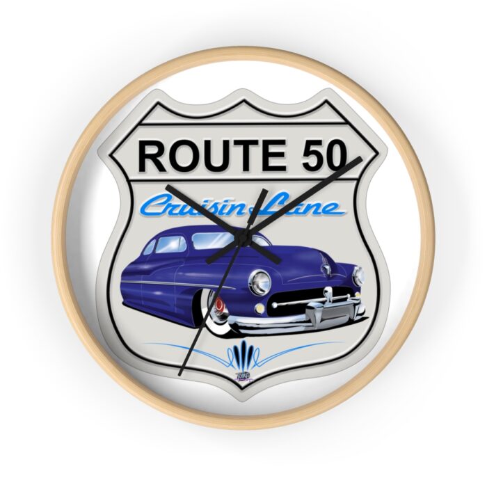 Copy of Copy of Copy of Route 50 Merc -Wall Clock gift - Image 13