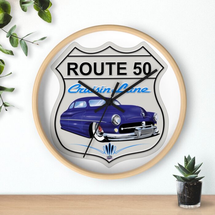 Copy of Copy of Copy of Route 50 Merc -Wall Clock gift - Image 15