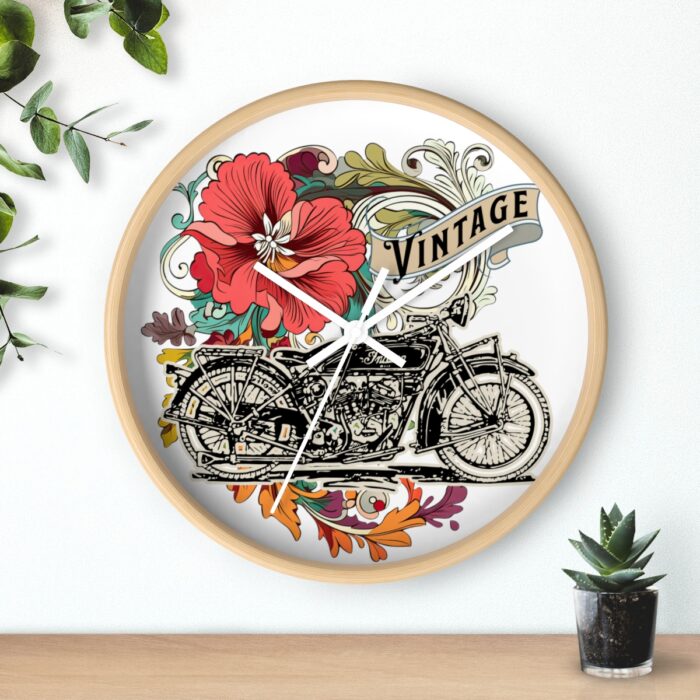 Vintage Motorcycle -Wall Clock - Image 18