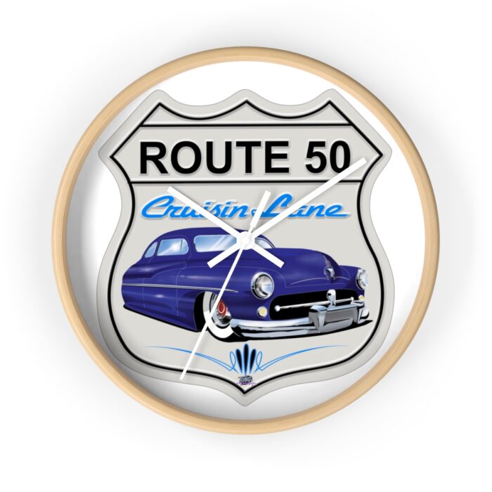 Copy of Copy of Copy of Route 50 Merc -Wall Clock gift - Image 16