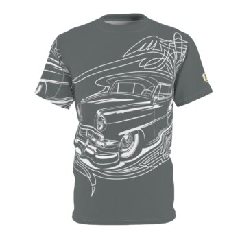54 Chevy With Pinstriping , Grey Unisex Cut & Sew Tee (AOP)